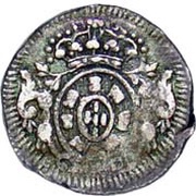 ½ Xerafim - João Principe Goa mint, India, 1818-1819 reverse image