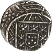 ½ Xerafim - João VI Big armillary sphere, Goa mint reverse image