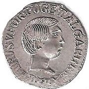½ PARDAU - Pedro V Goa Mint obverse image