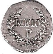 ½ PARDAU - Pedro V Goa Mint reverse image
