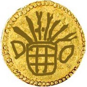 São Tomé de 1 Xerafim - João V Dio mint obverse image