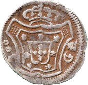 300 Réis - João V Goa mint, India, 1726 reverse image