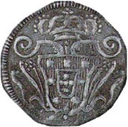 1 Pardau - João V Goa mint, India, 1728-1751 reverse image