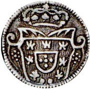1 Pardau - José I Goa mint reverse image