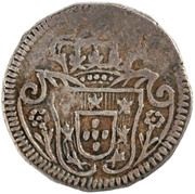 1 Pardau - Maria I and Pedro III Goa mint, India, 1782 reverse image