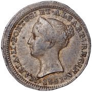 PARDAU DE GOA - Maria II obverse image