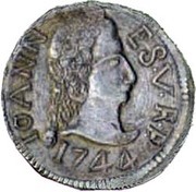 1 Rupia - João V Goa mint obverse image