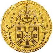 2 Xerafins São Tomé - José I Damão mint obverse image