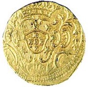 São Tomé de 2 Xerafins - Maria I Goa mint obverse image