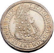 3 Thalers - Leopold I Hall obverse image