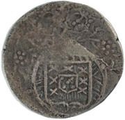 1 Rupia - Pedro IV Goa mint, India, 1827-1828 reverse image