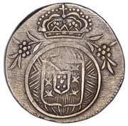 1 Rupia - Miguel I Goa mint reverse image