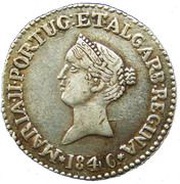 RUPIA - Maria II Small bust, Goa Mint obverse image