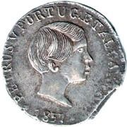 RUPIA DE GOA - Pedro V obverse image