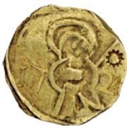São Tomé de 2.5 Xerafins - João V Dio mint, India, 1724-1726 reverse image