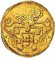 10 Xerafins - João V Goa mint obverse image