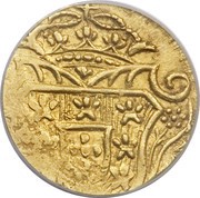 12 Xerafins São Tomé - José I Goa mint obverse image