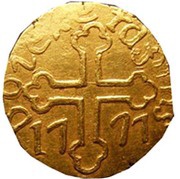 12 Xerafins São Tomé - José I Goa mint, India, 1775-1780 reverse image