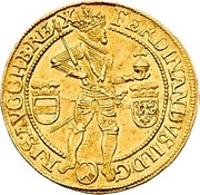 2 Ducats - Ferdinand II Vienna obverse image