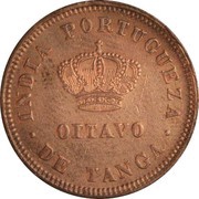 ⅛ Tanga - Luíz I Calcutta mint reverse image