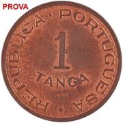 1 Tanga - Republic Pattern, Lisboa mint obverse image