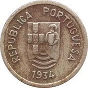 2 Tangas - Republic Lisboa mint obverse image
