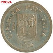 4 TANGAS - Republic Pattern, Lisboa mint obverse image