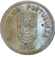 4 Tangas - Republic Lisboa mint obverse image