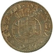 ¼ Rupia - Republic Pattern, Lisboa mint reverse image