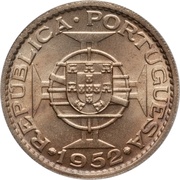 1 Rupia - Republic Lisboa mint reverse image