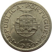 3 Escudos - Republic reverse image