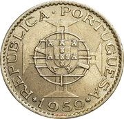 6 Escudos - Republic reverse image