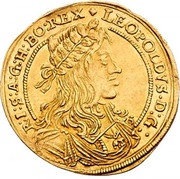 2 Ducats - Leopold I Vienna obverse image