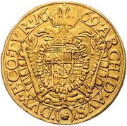 2 Ducats - Leopold I Vienna, Austria, 1669 reverse image