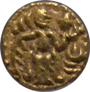 2 Fanams - Raja Raja obverse image