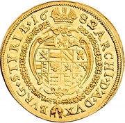 2 Ducats - Leopold I Graz reverse image