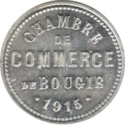 10 Centimes Bougie Chamber of Commerce obverse image