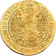 2 Ducats - Leopold I Hall, Austria, 1680-1690 reverse image