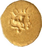 Fanam - Bhanudeva IV obverse image