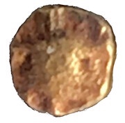 ¼ Fanam, India, 1026-1343 reverse image