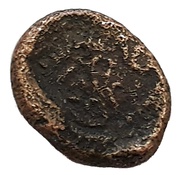 1 Kasu Lion type, India, 1630-1730 reverse image