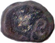 2 Kasu - Tinnevelly, India, 1529-1736 reverse image