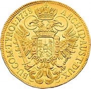 3 Ducats - Charles VI Vienna reverse image