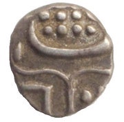 1 Chuckram - Ayilyam Thirunal Rani Gouri Lakshmi Bayi, India, 1811-1901 reverse image