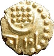 ½ Anantaraya 1 Fanam - Karthika Thirunal Rama Varma, India, 1758-1798 reverse image