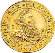 5 Ducats - Matthias II Vienna obverse image