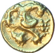 ½ Pagoda - Achyutaraya obverse image