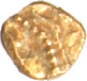 ⅒ Fanam - Bele obverse image