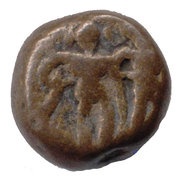 1 Kasu - Sivagangai Nayaks, India, 1570-1600 reverse image