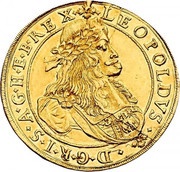 5 Ducats - Leopold I Graz obverse image